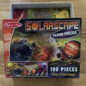 Melissa & Doug 100 Piece Floor Puzzle Solarscape Over 4 Feet Long
